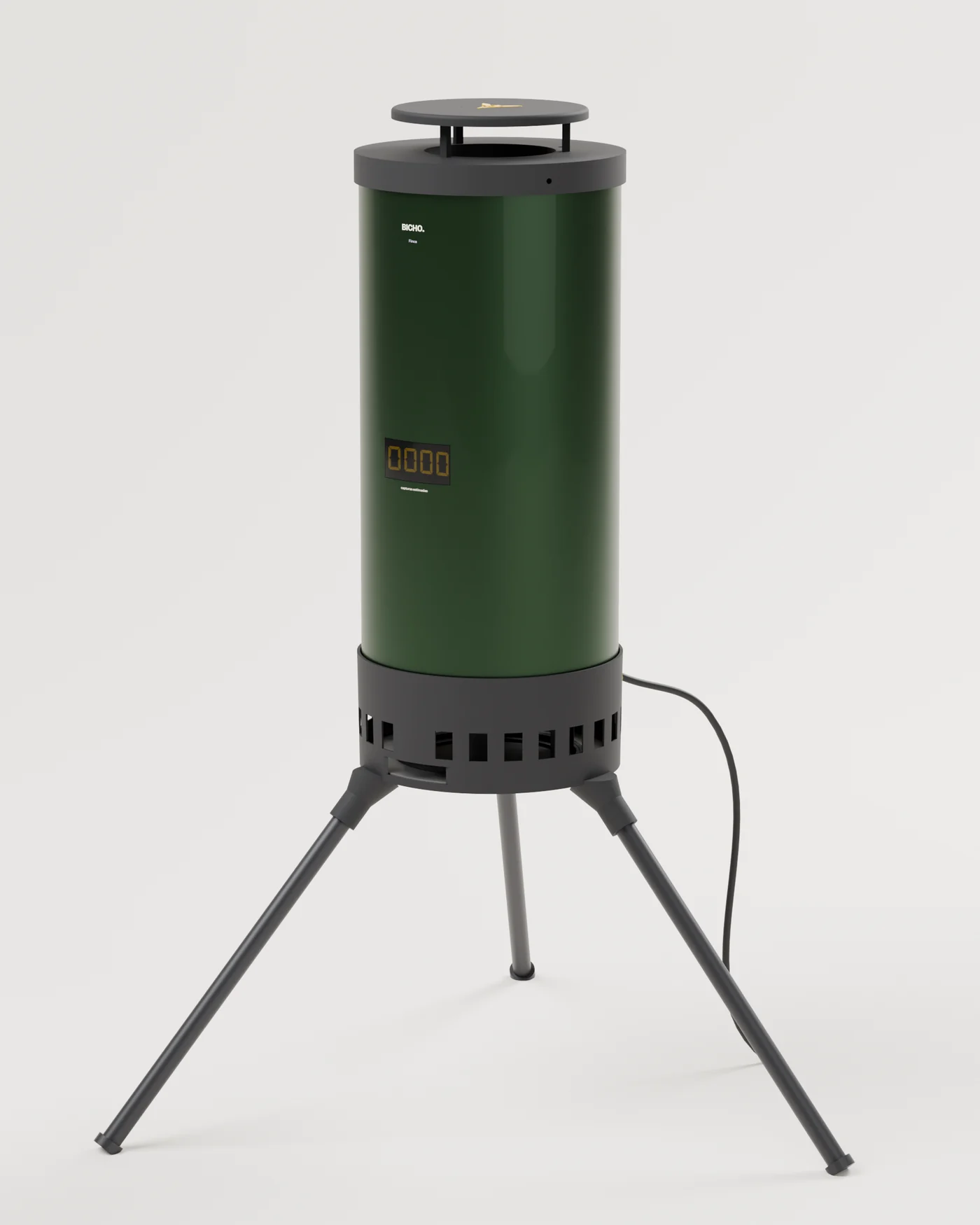 Bicho Finca, trampa de mosquitos de exterior, render del diseño